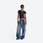 Distressed Baggy Denim Jeans
